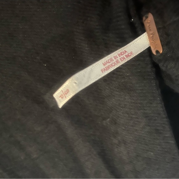 Black Casual Dress with Pockets Free People small - Picture 5 of 7